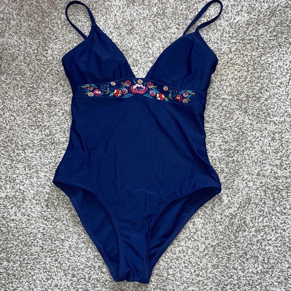 Navy blue one piece